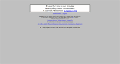 Desktop Screenshot of evanrivers.com