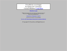 Tablet Screenshot of evanrivers.com